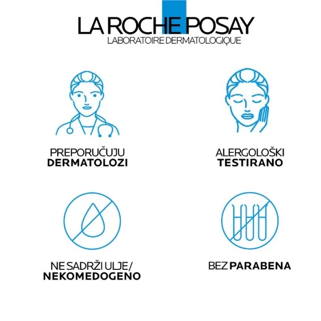 LA ROCHE-POSAY TOLERIANE MICELARNA VODA ZA ČIŠĆENJE KOŽE I UKLANJANJE ŠMINKE, OSETLJIVA KOŽA 400ML