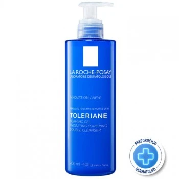 LA ROCHE-POSAY TOLERIANE PENUŠAVI GEL SA DVOSTRUKIM DEJSTVOM ZA HIDRATACIJU I ČIŠĆENJE KOŽE 400ML