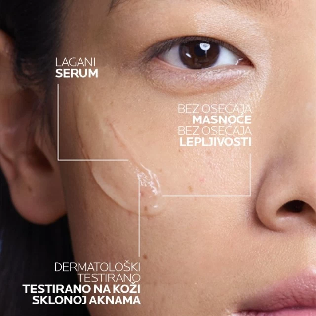 LA ROCHE-POSAY EFFACLAR ULTRA KONCENTROVANI SERUM DNEVNI PILING PROTIV NEPRAVILNOSTI ZA KOŽU SKLONU AKNAMA U ODRASLOM DOBU 30ML