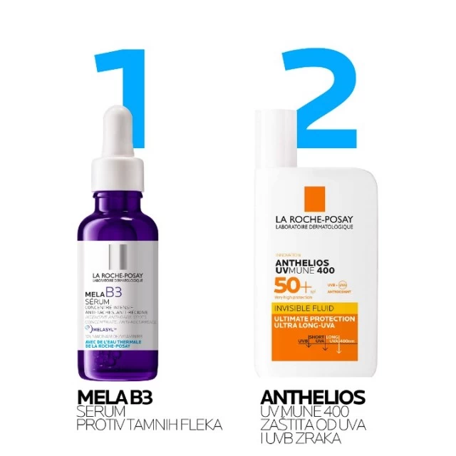 LA ROCHE-POSAY MELA B3 SERUM INTENZIVNI KONCENTRAT PROTIV HIPERPIGMENTACIJSKIH MRLJA SA MELASYL-OM, SPREČAVA PONOVNO POJAVLJIVANJE, 30ML