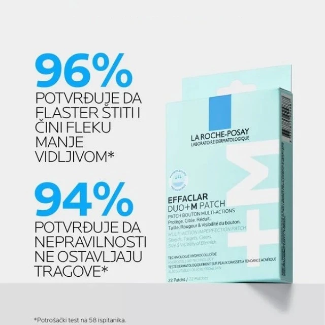 LA ROCHE-POSAY EFFACLAR DUO PLUS+M FLASTERI PROTIV NEPRAVILNOSTI A22