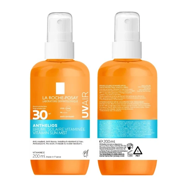 LA ROCHE-POSAY ANTHELIOS UVAIR VITAMIN MIST SPF30 200ML