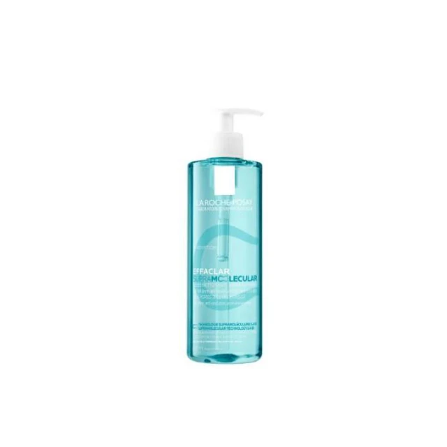 LA ROCHE-POSAY EFFACLAR  SUPRAMOLECULAR GEL ZA ČIŠĆENJE LICA 400 ML