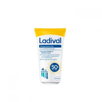 LADIVAL GEL ZA LICE ZA KOŽU SKLONU ALERGIJAMA SPF 50+ 50ML