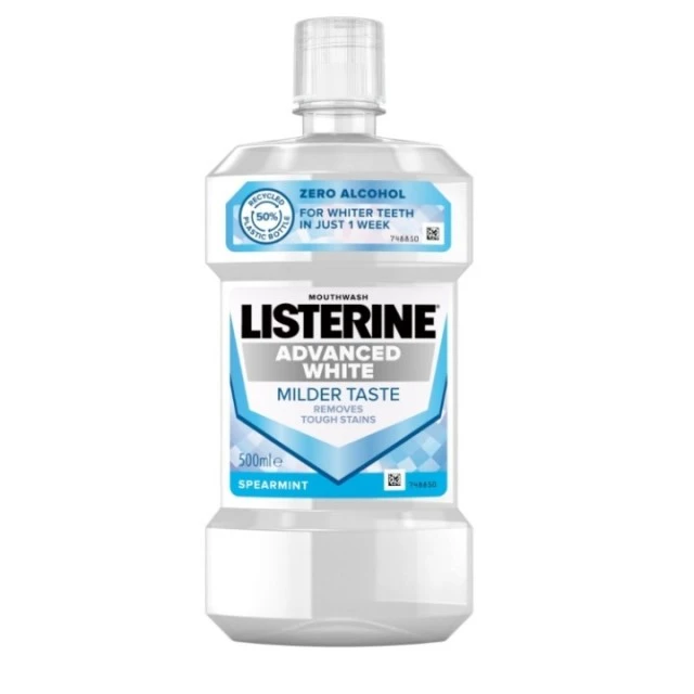 LISTERINE ADVANCED WHITE MILD RASTVOR 500ML