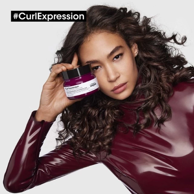 LOREAL PROFESSIONNEL SERIE EXPERT CURL EXPRESSION MASKA ZA INTENZIVNU HIDRATACIJU KOVRDŽAVE KOSE 250ML