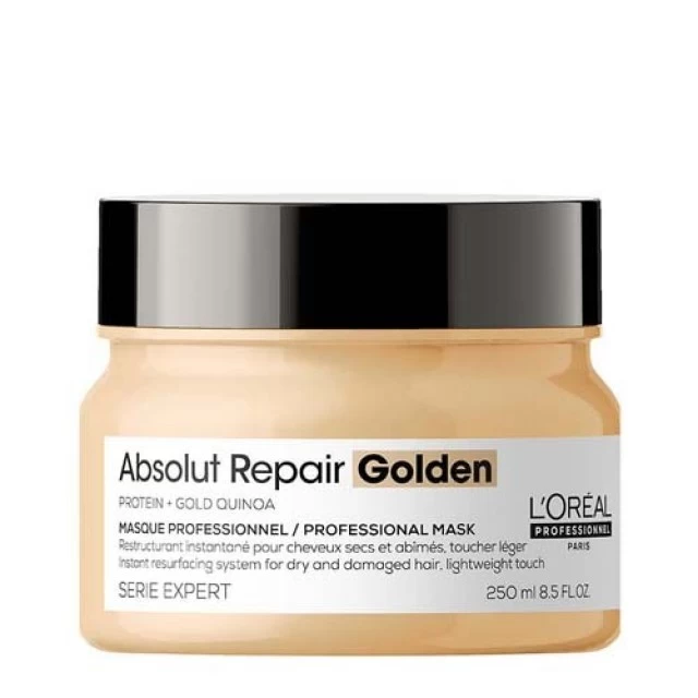 LOREAL PROFESSIONNEL SERIE EXPERT ABSOLUT REPAIR ZLATNA MASKA ZA POVRŠINSKU OBNOVU KOSE 250ML