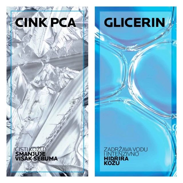 LA ROCHE-POSAY EFFACLAR MICELARNA VODA ZA ČIŠĆENJE KOŽE I UKLANJANJE ŠMINKE, MASNA I OSETLJIVA KOŽA 400ML