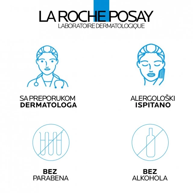 LA ROCHE-POSAY EFFACLAR MICELARNA VODA ZA ČIŠĆENJE KOŽE I UKLANJANJE ŠMINKE, MASNA I OSETLJIVA KOŽA 400ML
