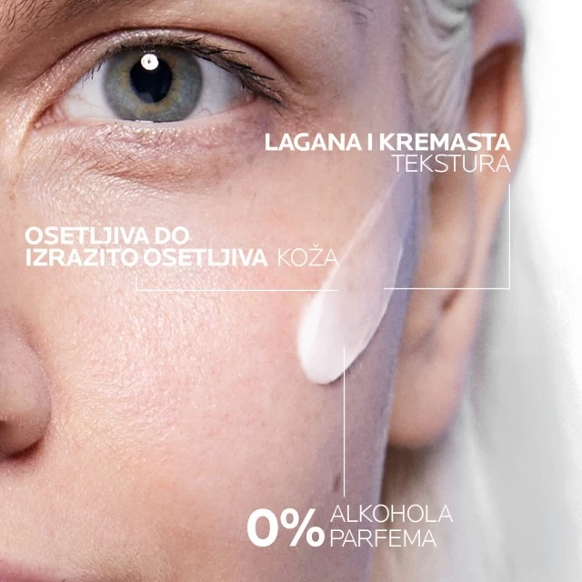 LA ROCHE-POSAY TOLERIANE SENSITIVE CREME HIDRATANTNA NEGA ZA RAVNOTEŽU MIKROBIOMA OSETLJIVE KOŽE, NORMALNA KOŽA 40ML