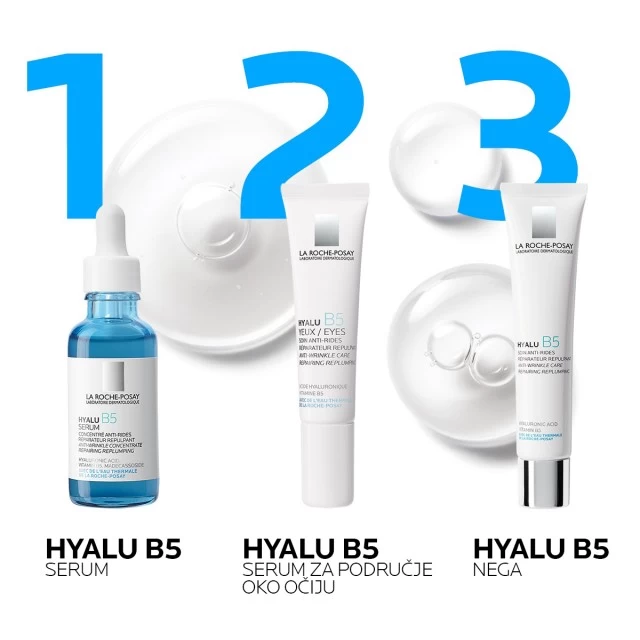 LA ROCHE-POSAY HYALU B5 NEGA PROTIV BORA ZA PUNOĆU I OBNAVLJANJE KOŽE S HIJALURONSKOM KISELINOM I VITAMINOM B5 40ML