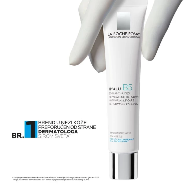 LA ROCHE-POSAY HYALU B5 NEGA PROTIV BORA ZA PUNOĆU I OBNAVLJANJE KOŽE S HIJALURONSKOM KISELINOM I VITAMINOM B5 40ML