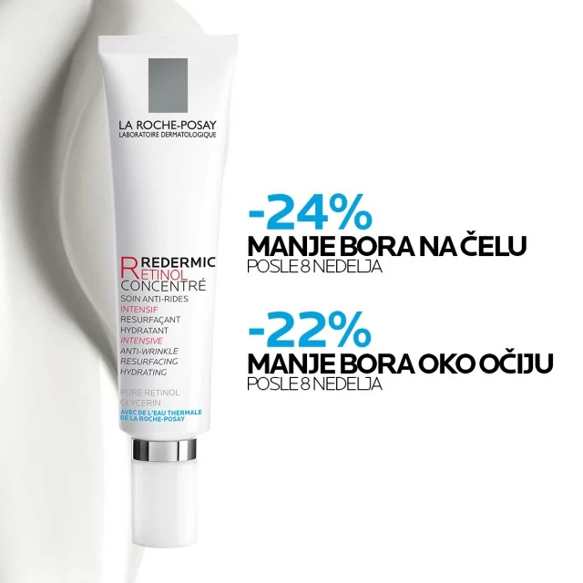 LA ROCHE-POSAY REDERMIC RETINOL INTENZIVNI KOREKTOR PROTIV IZRAŽENIH BORA I STARAČKIH PEGA 30ML
