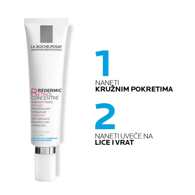 LA ROCHE-POSAY REDERMIC RETINOL INTENZIVNI KOREKTOR PROTIV IZRAŽENIH BORA I STARAČKIH PEGA 30ML