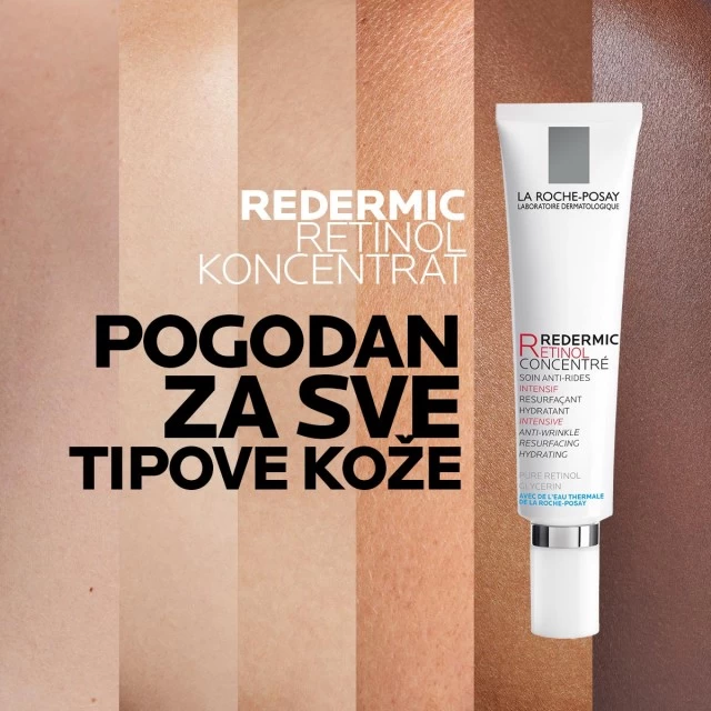 LA ROCHE-POSAY REDERMIC RETINOL INTENZIVNI KOREKTOR PROTIV IZRAŽENIH BORA I STARAČKIH PEGA 30ML
