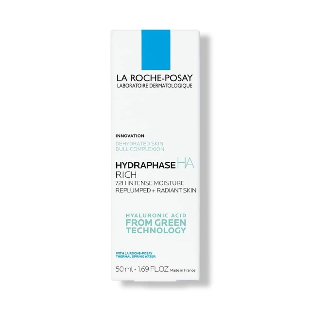 LA ROCHE-POSAY HYDRAPHASE HA RICH BOGATA HIDRATANTNA NEGA S HIJALURONSKOM KISELINOM ZA PUNOĆU I SJAJ KOŽE, SUVA KOŽA 50ML