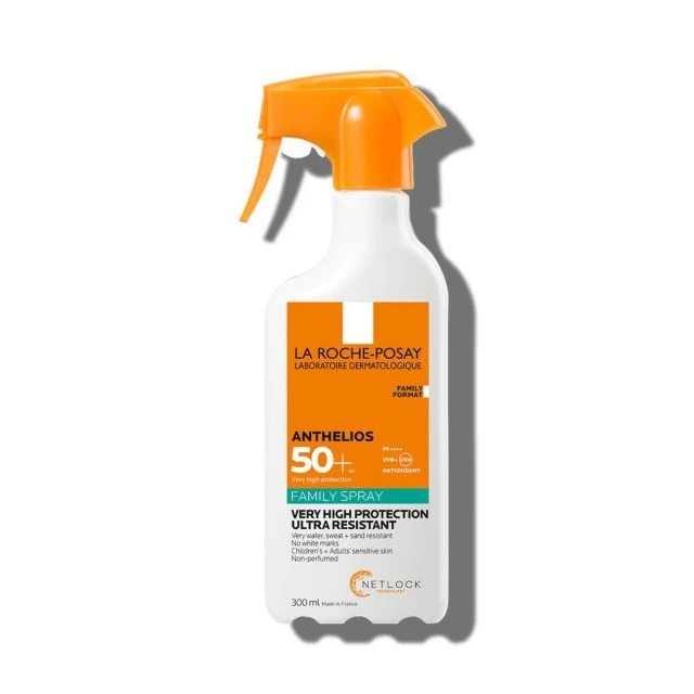 LA ROCHE-POSAY ANTHELIOS FAMILY SPREJ ZA ZAŠTITU OD SUNCA ZA DECU I ODRASLE SPF50+ 300ML