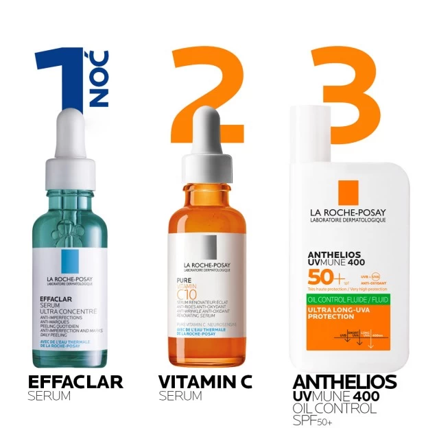 LA ROCHE-POSAY ANTHELIOS UVMUNE 400 OIL CONTROL FLUID ZA MASNU KOŽU SPF50+, 50 ML