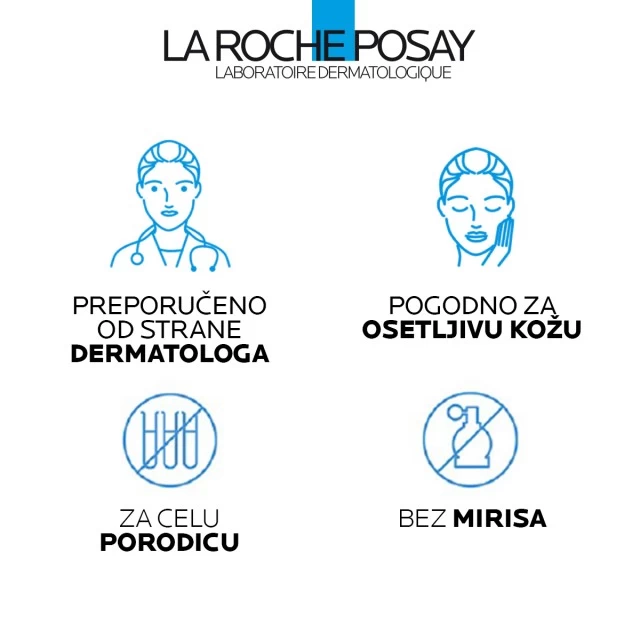 LA ROCHE-POSAY CICAPLAST BAUME B5 SPF 50 BALZAM ZA BEBE, DECU I ODRASLE KOJI OBNAVLJA I UMIRUJE NADRAŽENU KOŽU I TRENUTNO UMIRUJE OSEĆAJ PECKANJA 40ML