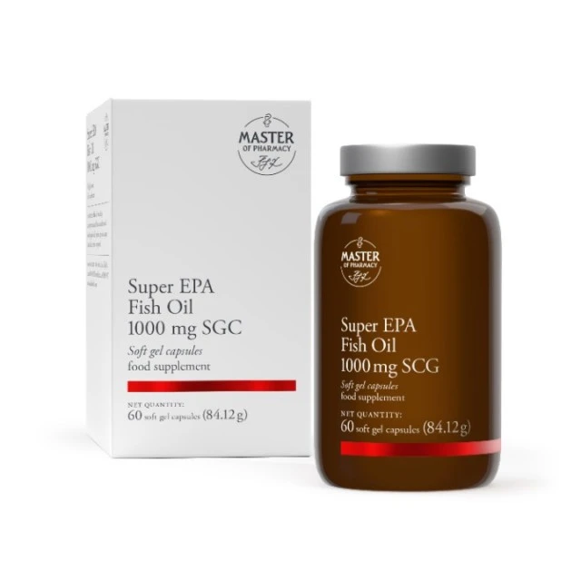 MASTER OF PHARMACY SUPER EPA RIBLJE ULJE 1000MG KAPSULE A60