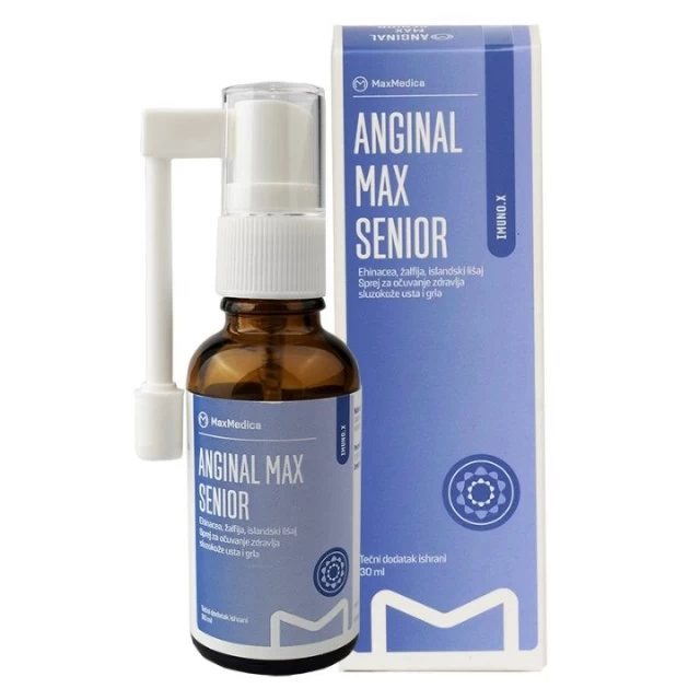 MAXMED ANGINAL MAX SENIOR SPREJ 30ML
