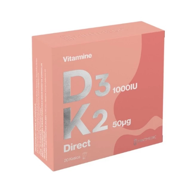 VITAMMINE D3K2 DIRECT 1000IU A20