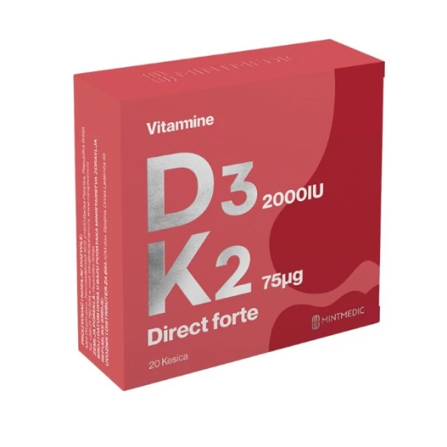 VITAMMINE D3K2 DIRECT FORTE 2000IU