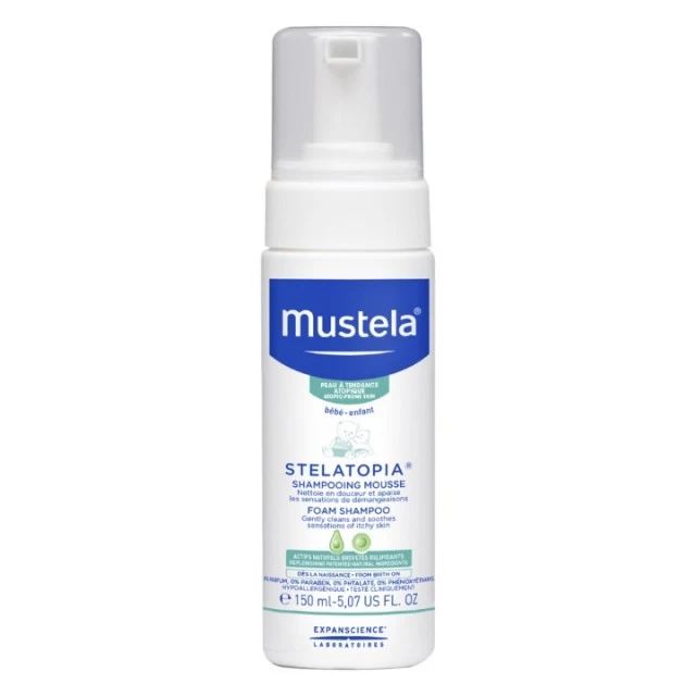 MUSTELA STELATOPIA PENA ŠAMPON 150ML