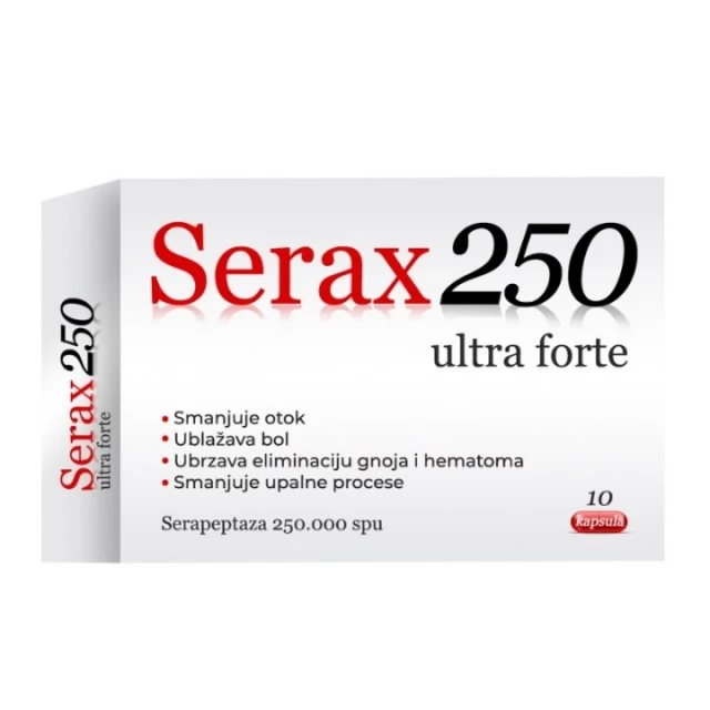 SERAX ULTRA  FORTE 250 000 SPU KAPSULE A10