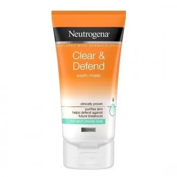 NEUTROGENA CLEAR & DEFEND MASKA I GEL 2 U 1 150 ML