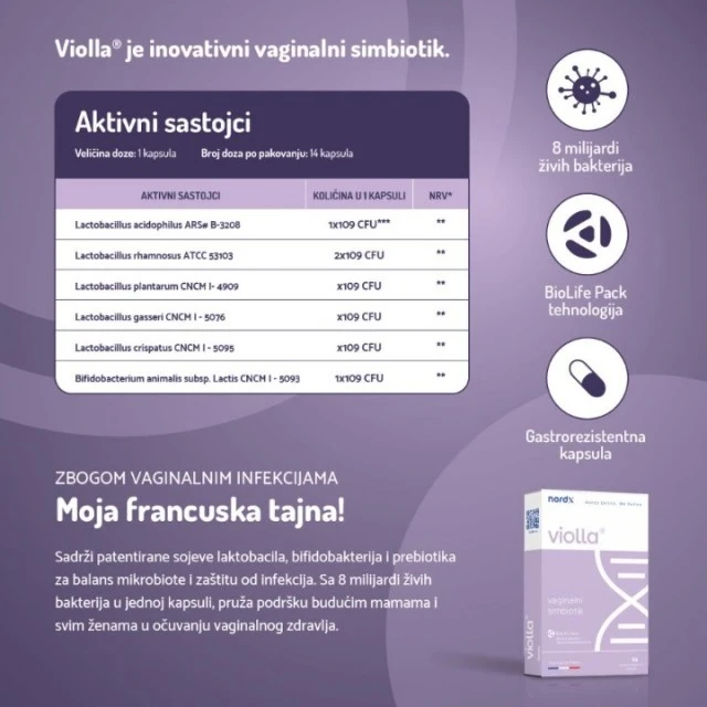 VIOLLA SINBIOTIK A 14 KAPSULA