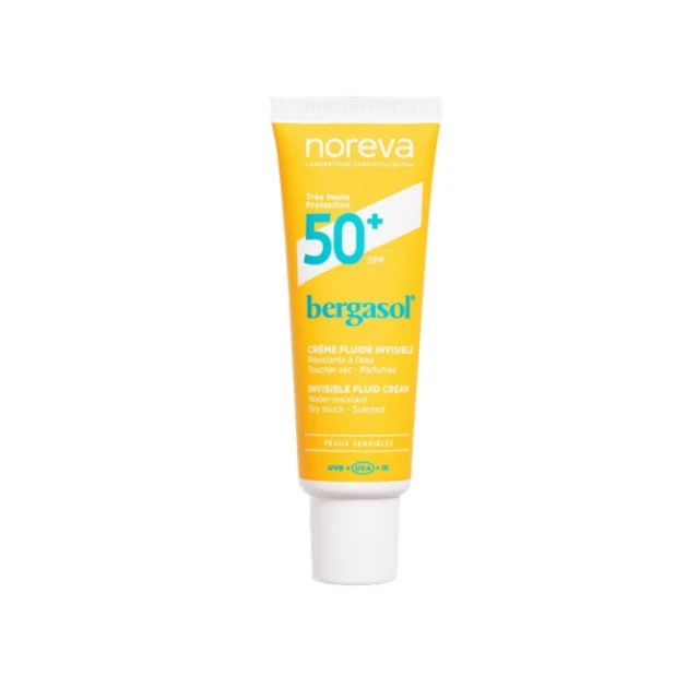 NOREVA BERGASOL NEVIDLJIVI KREM-FLUID SPF 50+ 50ML