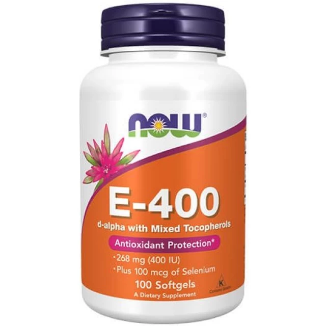 NOW E 400 + SELEN KAPSULE A100