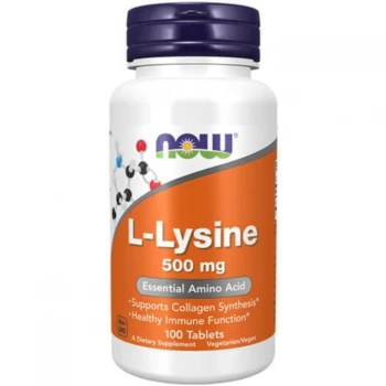 NOW L-LYSINE TBL 100X500MG