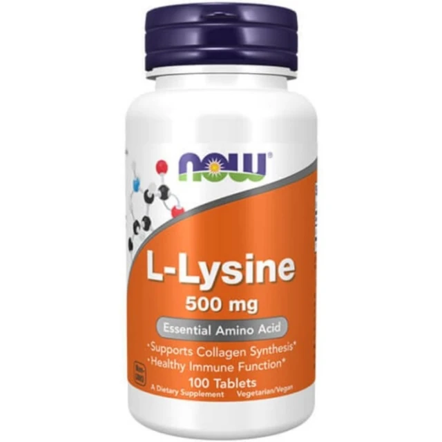 NOW L-LYSINE TBL 100X500MG