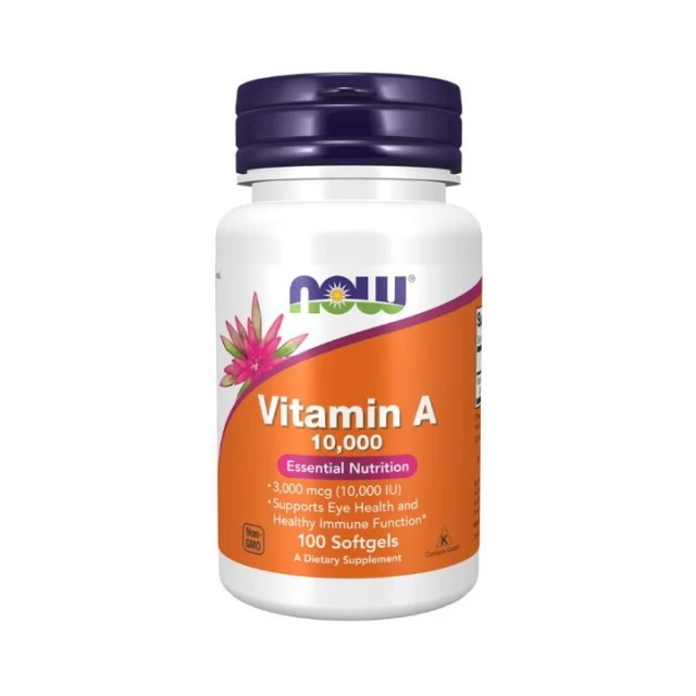 NOW VITAMIN A 10000IJ  KAPSULE A100