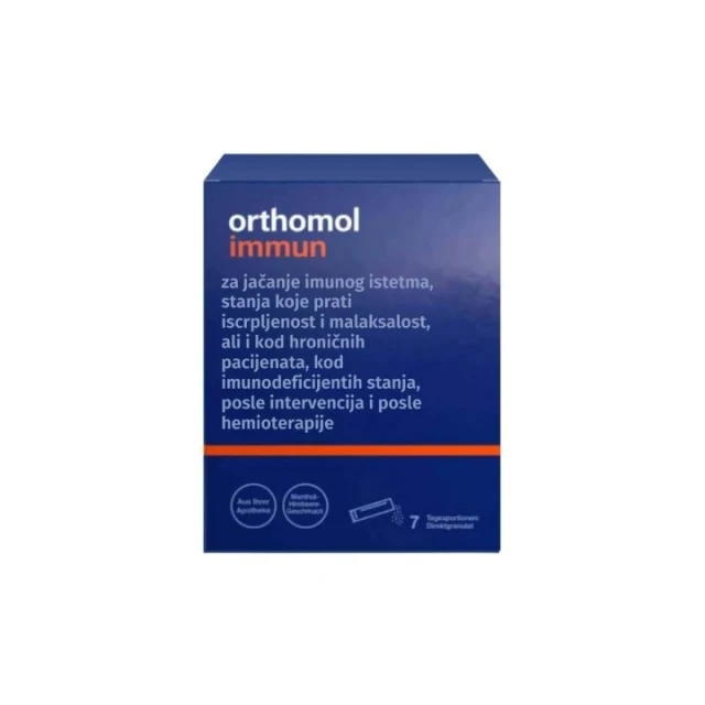 ORTHOMOL IMMUN DIREKT GRANULE MENTOL/MALINA A7