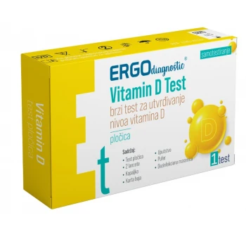 ERGO DIAGNOSTIC TEST PLOČICA ZA UTVRĐIVANJE VITAMINA D A1