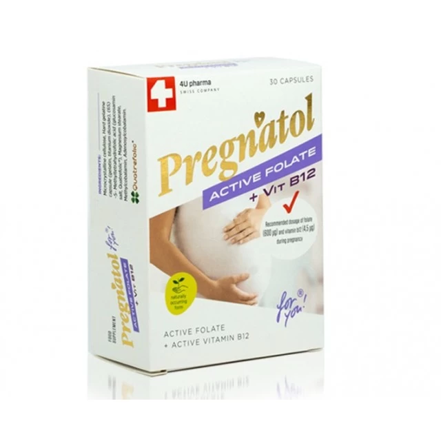 PREGNATOL ACTIVE FOLATE + VITAMIN B12 KAPSULE A30