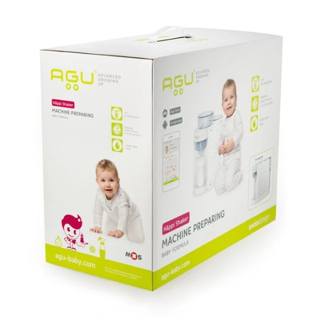 AGU HAPPI SHAKER PAMETNI APARAT ZA PRIPREMU MLEČNE FORMULE ZA BEBE