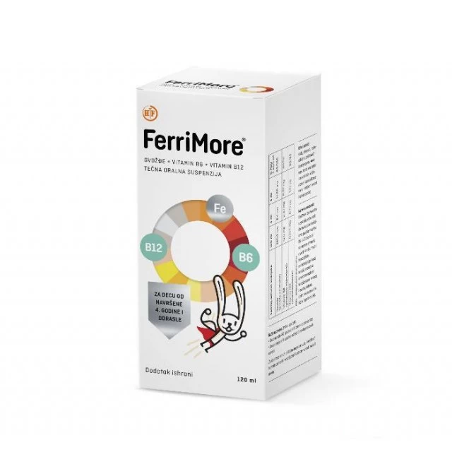 FERRIMORE TEČNA ORALNA SUSPENZIJA 120ML