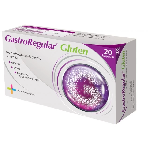GASTROREGULAR  GLUTEN KAPSULE A20