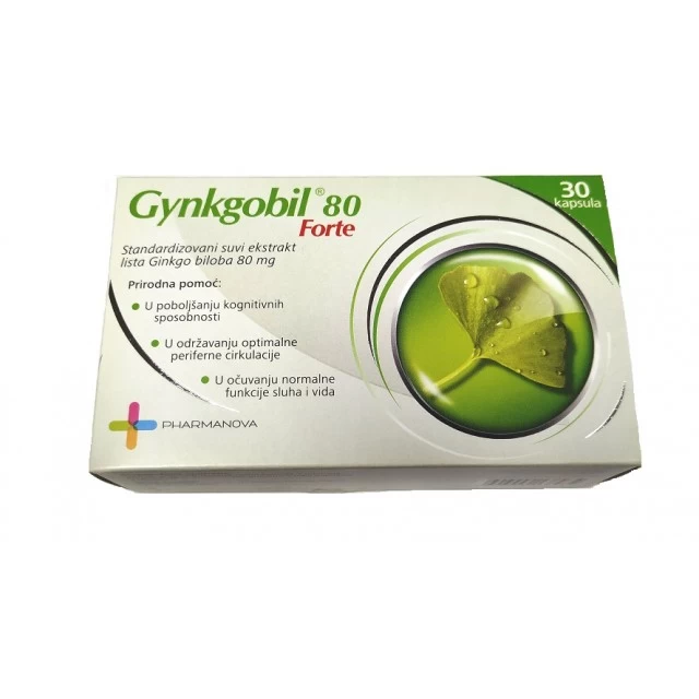 GYNKGOBIL FORTE KAPSULE 80MG A30