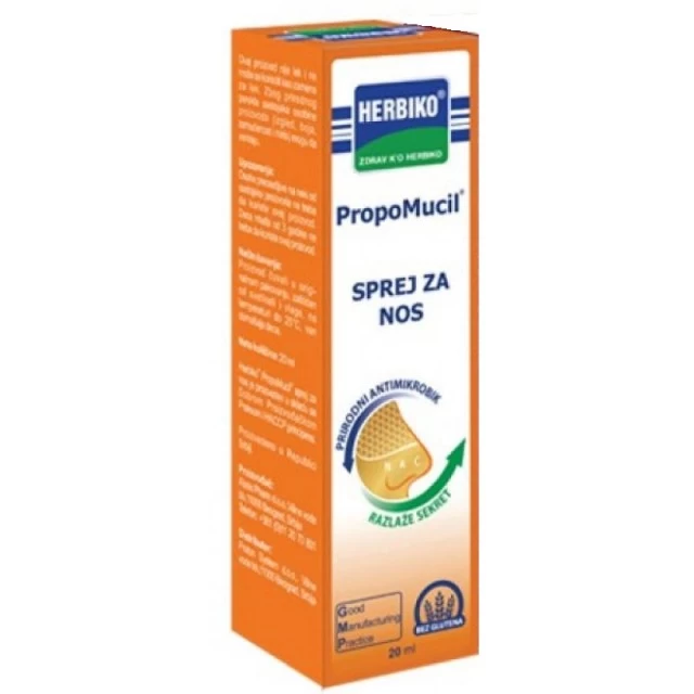 PROPOMUCIL SPREJ ZA NOS 20ML
