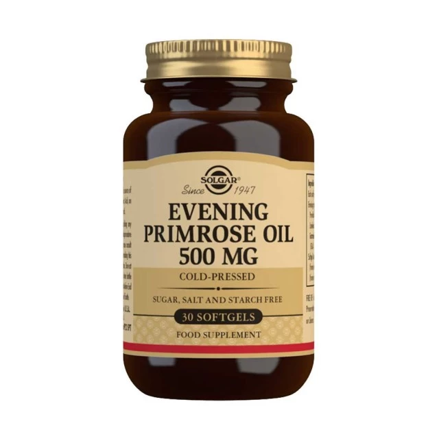 SOLGAR ULJE ŽUTOG NOĆURKA KAPSULE 500MG A30