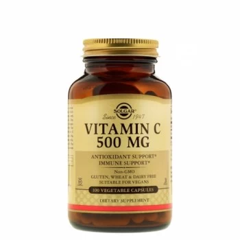 SOLGAR VITAMIN C KAPSULE 500 MG A100