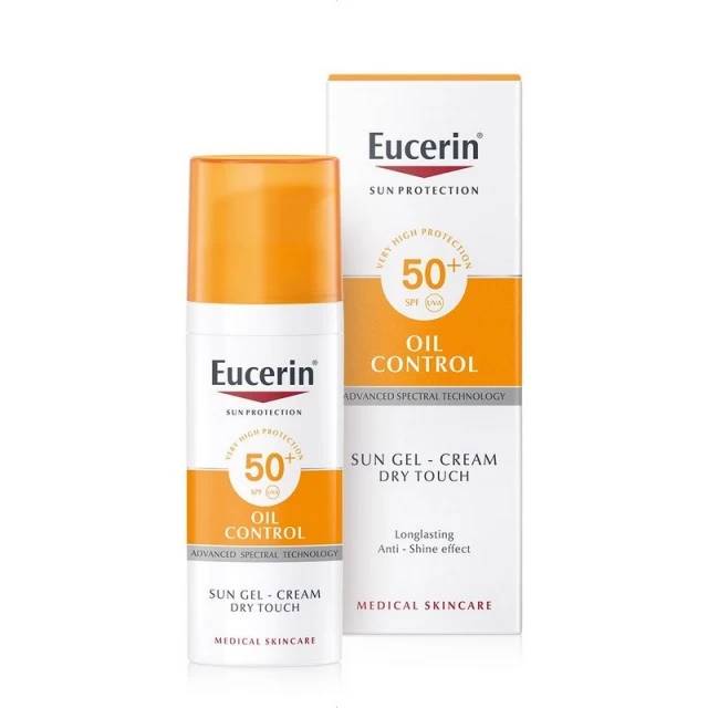 EUCERIN SUN OIL CONTROL ZA MASNU KOŽU LICA SPF50+ 50ML