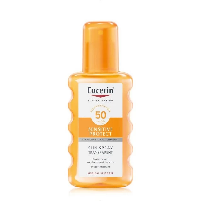 EUCERIN SUN TRANSPARENTNI SPREJ ZA ZAŠTITU OD SUNCA SPF50 200ML