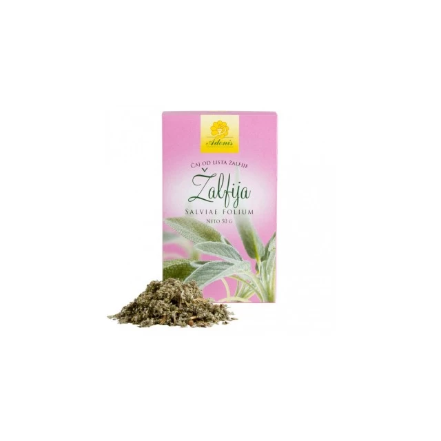 ADONIS ČAJ ŽALFIJA LIST 50G - Rastvori ADONIS ČAJ ŽALFIJA LIST 50G