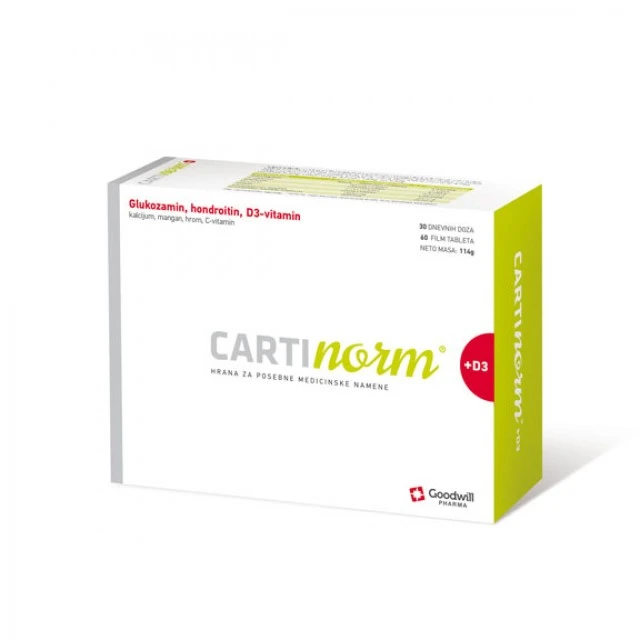 CARTINORM + D3 TABLETE A60